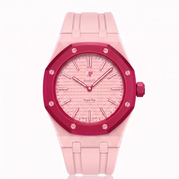 Swatch Royal Pop - Otto Rosso (con cinturino in gomma)