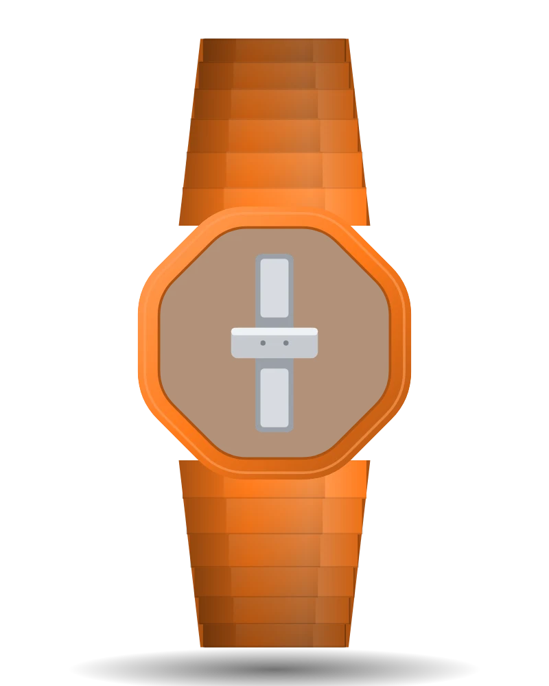 Cover in silicone Arancio Sole