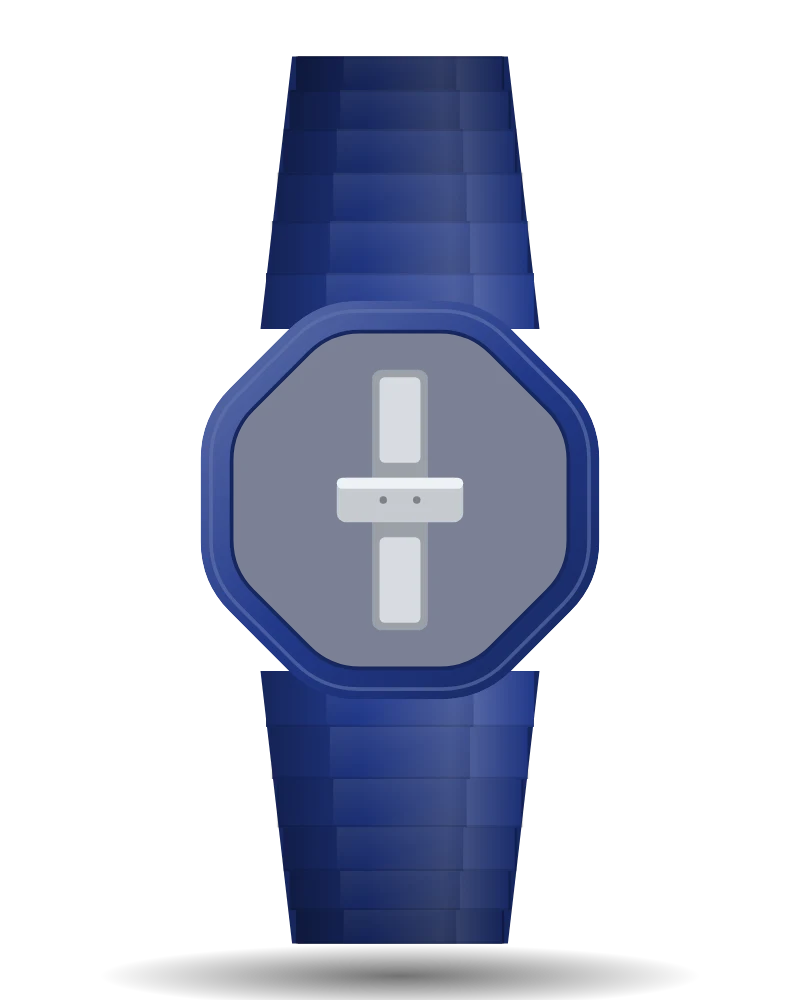Cover in silicone Blu Notte