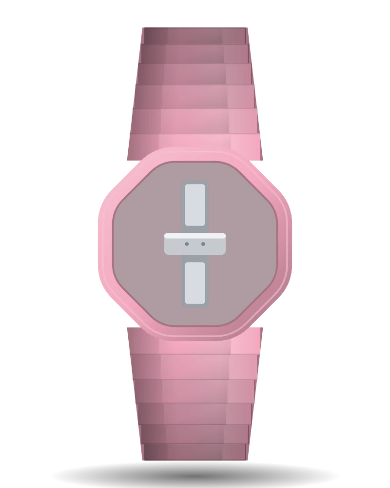 Cover in silicone Rosa Cipria